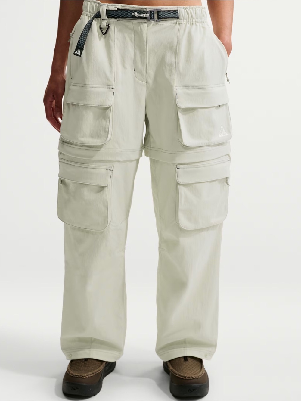 Nike ACG Women’s Smith Summit Zip Off Trousers Pants Faint Light Green Hue
